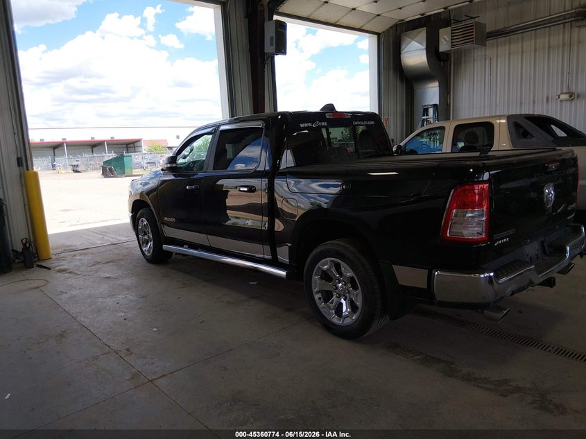 2019 Ram 1500 VIN 1C6SRFFT1KN783572 IAAI salvage auction — RIGHT SIDE, Salvage (North Dakota), sold $7,900 on 2026-08-01 (photo 3)