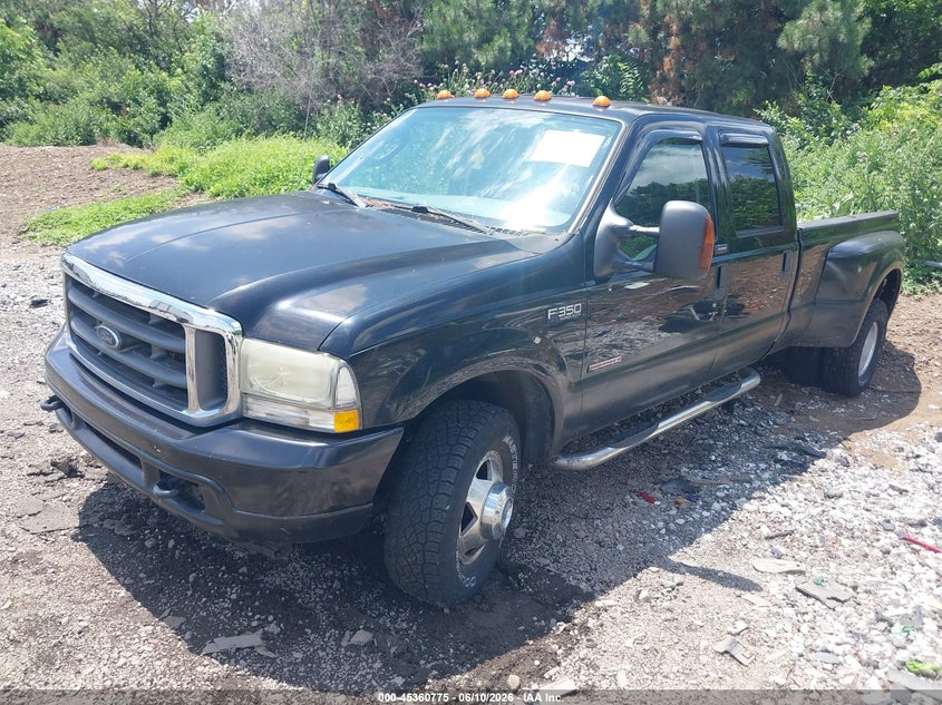 2004 Ford F350 VIN 1FTWW33P64EA19292 IAAI salvage auction — NORMAL WEAR, Clear (Indiana), sold $725 on 2026-07-08 (photo 2)