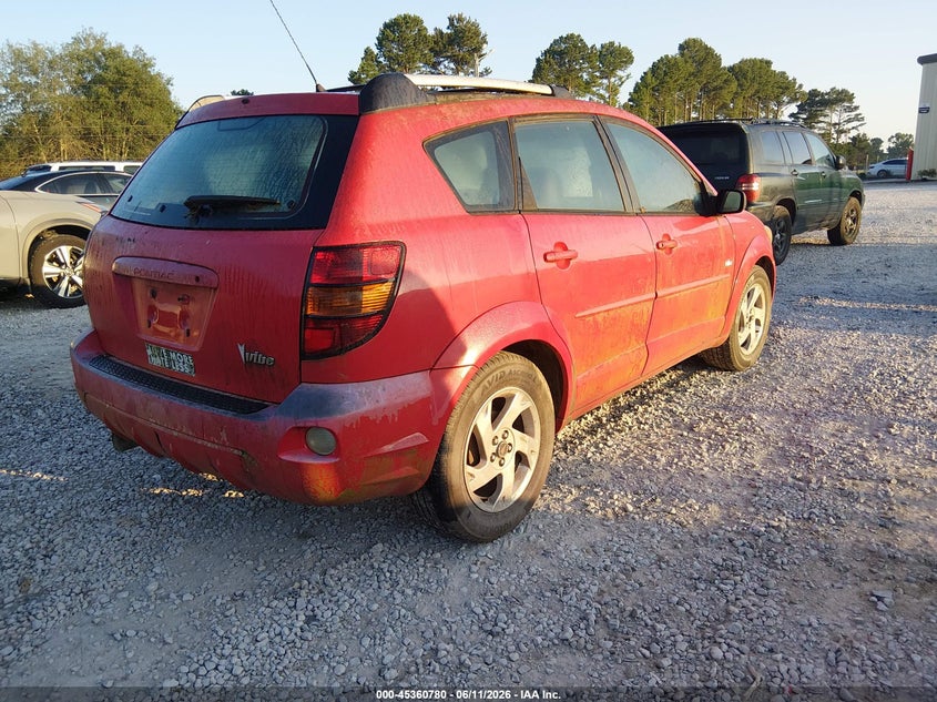 2003 Pontiac Vibe VIN 5Y2SL62833Z457049 IAAI salvage auction — NORMAL WEAR, Clear (Tennessee), sold $300 on 2026-07-13 (photo 4)