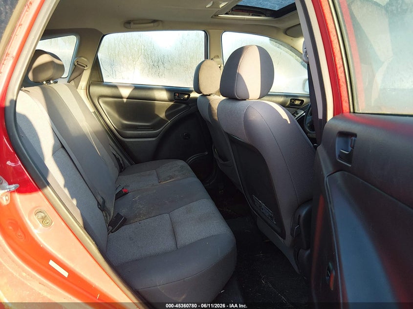 2003 Pontiac Vibe VIN 5Y2SL62833Z457049 IAAI salvage auction — NORMAL WEAR, Clear (Tennessee), sold $300 on 2026-07-13 (photo 8)
