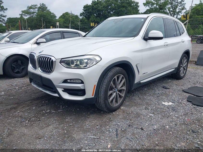 2018 BMW X3 VIN 5UXTR9C59JLC76743 IAAI salvage auction — FRESH WATER, Salvage Title, sold $8,200 on 2026-07-28 (photo 2)