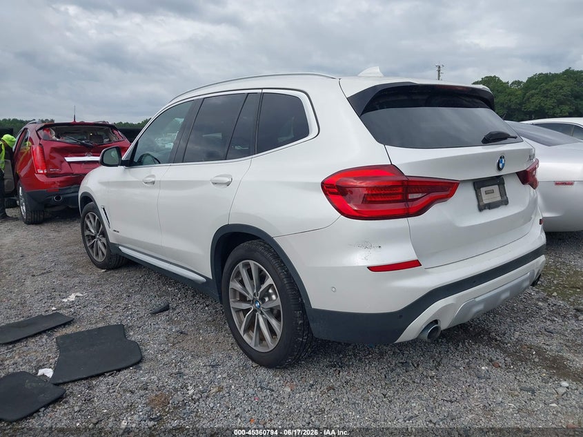 2018 BMW X3 VIN 5UXTR9C59JLC76743 IAAI salvage auction — FRESH WATER, Salvage Title, sold $8,200 on 2026-07-28 (photo 3)