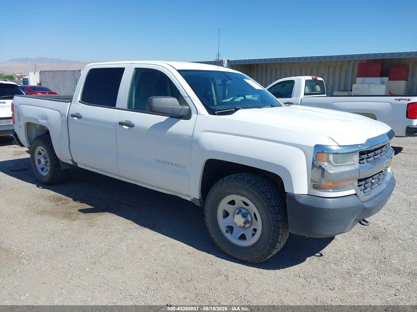 2017 Chevrolet Silverado 1500 VIN 3GCUKNEH8HG476656 IAAI salvage auction — NORMAL WEAR, Sf97 (California), sold $11,650 on 2026-08-25 (photo 1)