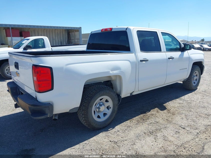 2017 Chevrolet Silverado 1500 VIN 3GCUKNEH8HG476656 IAAI salvage auction — NORMAL WEAR, Sf97 (California), sold $11,650 on 2026-08-25 (photo 4)