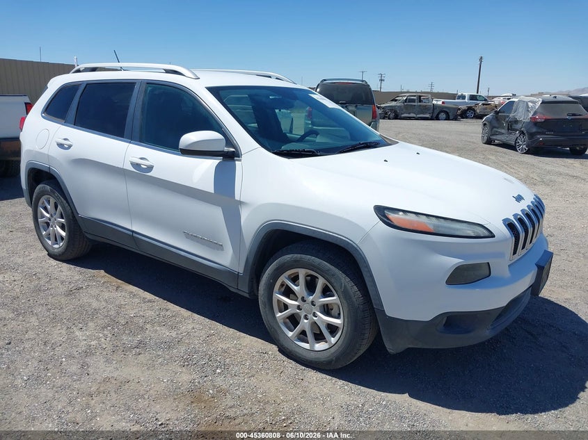2018 Jeep Cherokee VIN 1C4PJMCB1JD528639 IAAI salvage auction — NORMAL WEAR, Sf97 (California), sold $7,800 on 2026-07-28 (photo 1)