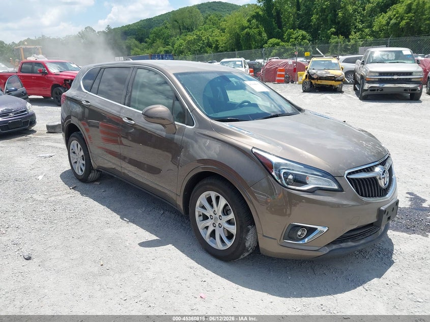 2019 Buick Envision VIN LRBFX1SA4KD088174 IAAI salvage auction — FRONT END, Salvage (Virginia), sold $1,825 on 2026-07-20 (photo 1)