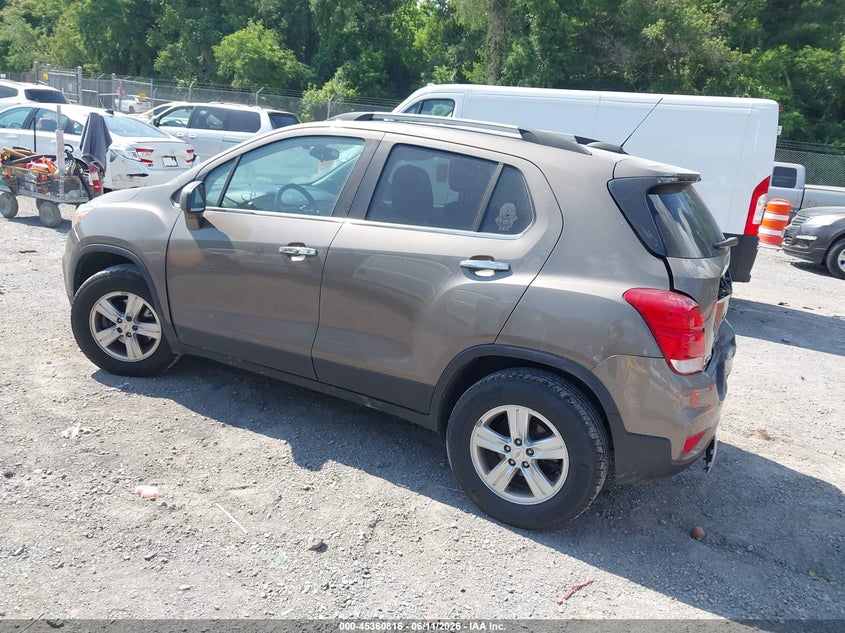 2020 Chevrolet Trax VIN KL7CJPSB3LB351346 IAAI salvage auction — REAR END, Clear (Virginia), sold $1,050 on 2026-07-28 (photo 3)