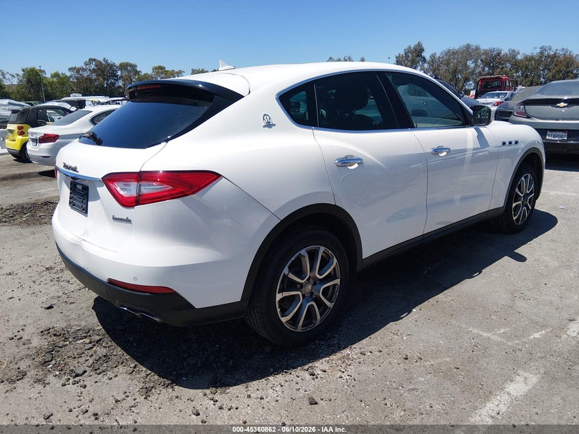 2018 Maserati Levante VIN ZN661XUA9JX297344 IAAI salvage auction — REPOSSESSION, Clear (Nevada), sold $13,000 on 2026-07-16 (photo 4)
