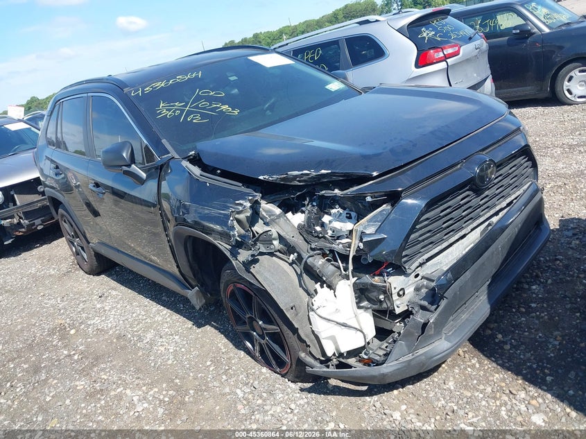 2019 Toyota Rav 4 VIN JTMF1RFVXKJ006514 IAAI salvage auction — LEFT FRONT, Mv-907A (New York), sold $7,200 on 2026-07-07 (photo 1)