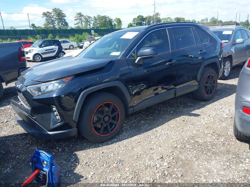 2019 Toyota Rav 4 VIN JTMF1RFVXKJ006514 IAAI salvage auction — LEFT FRONT, Mv-907A (New York), sold $7,200 on 2026-07-07 (photo 2)