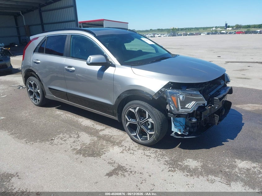 2024 Kia Niro VIN KNDCR3LE5R5174173 IAAI salvage auction — FRONT END, Salvage (Iowa), sold $11,350 on 2026-07-16 (photo 1)
