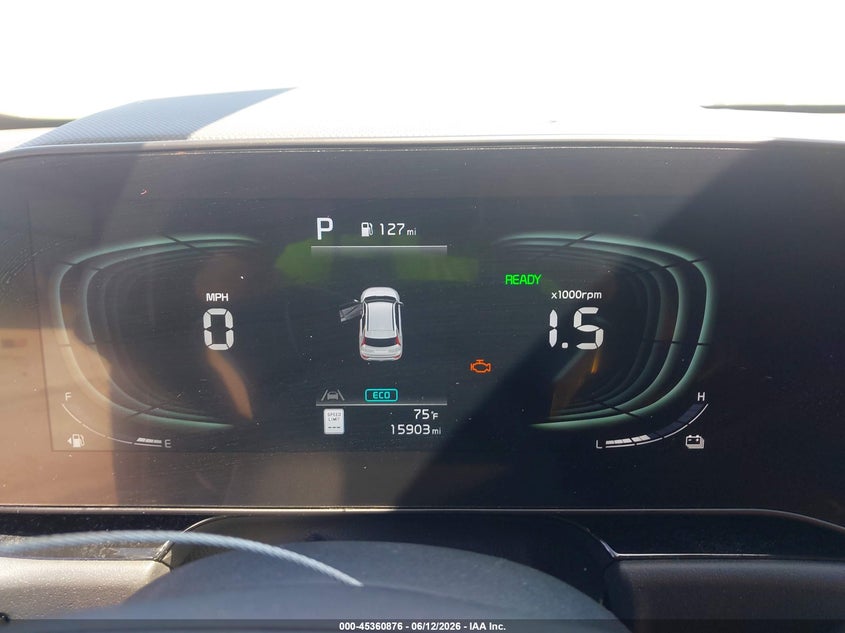 2024 Kia Niro VIN KNDCR3LE5R5174173 IAAI salvage auction — FRONT END, Salvage (Iowa), sold $11,350 on 2026-07-16 (photo 7)