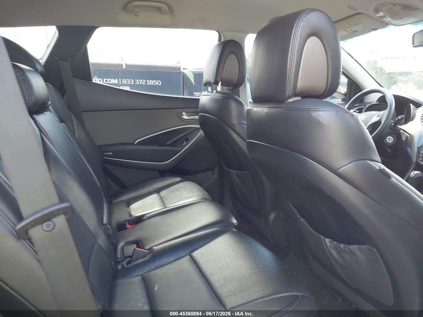 2015 Hyundai Santa fe VIN 5XYZU3LB4FG305336 IAAI salvage auction — NORMAL WEAR, Salvage (Montana), sold $1,550 on 2026-07-29 (photo 8)