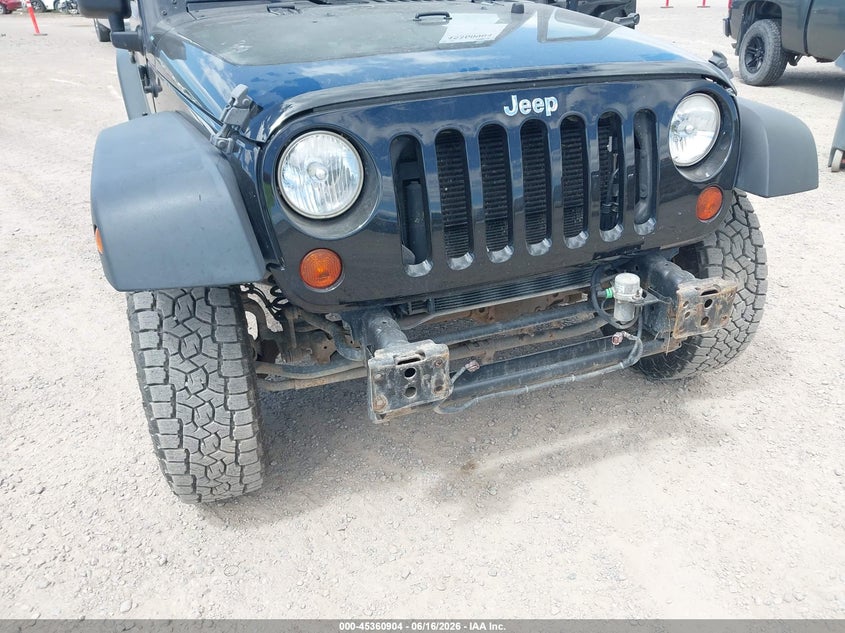 2013 Jeep Wrangler / VIN 1C4HJWDG0DL606378 IAAI salvage auction — FRONT END, Salvage (Montana), sold $25 on 2026-07-10 (photo 6)