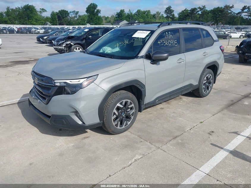 2026 Subaru Forester VIN 4S4SLDD60T3009799 IAAI salvage auction — FRONT END, Salvage (Indiana), sold $9,800 on 2026-10-03 (photo 2)