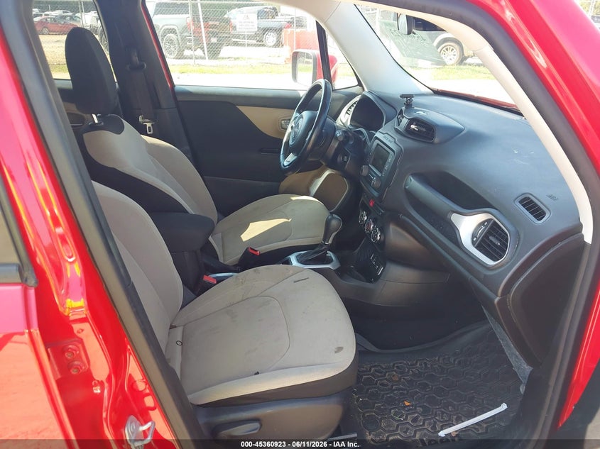 2015 Jeep Renegade VIN ZACCJABT0FPB56596 IAAI salvage auction — REAR END, Salvage (Idaho), sold $1,550 on 2026-07-06 (photo 5)