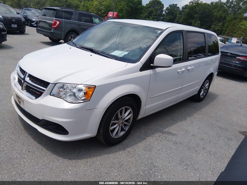 2016 Dodge Grand caravan VIN 2C4RDGBG3GR352259 IAAI salvage auction — NORMAL WEAR, SF97 (Maryland), sold $11,325 on 2026-08-18 (photo 2)