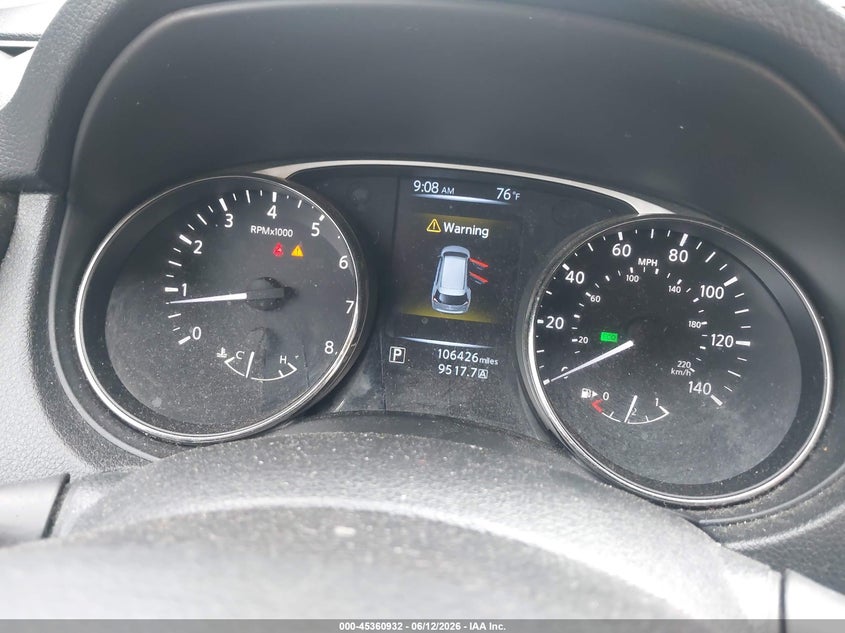 2015 Nissan Rogue VIN KNMAT2MV2FP511626 IAAI salvage auction — LEFT SIDE, Salvage Title, sold $900 on 2026-07-28 (photo 7)