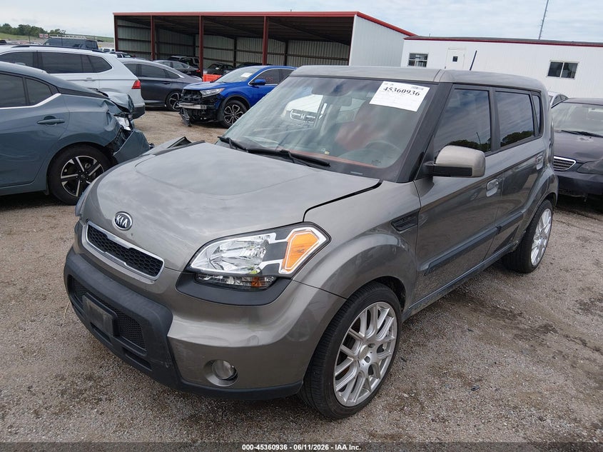 2010 Kia Soul VIN KNDJT2A27A7029897 IAAI salvage auction — NORMAL WEAR, Certificate Of Title (Nebraska), sold $525 on 2026-07-16 (photo 2)