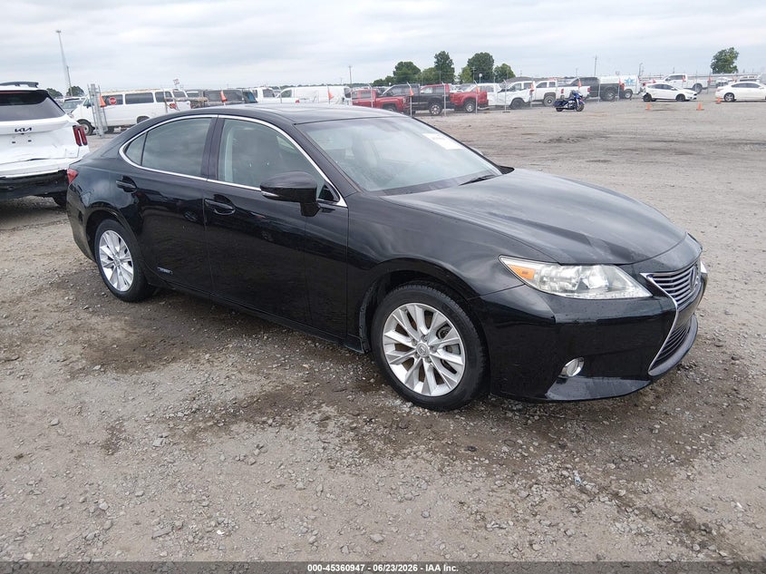 2013 Lexus ES VIN JTHBW1GG8D2036107 IAAI salvage auction — REAR END, Clear (Arkansas), sold $5,900 on 2026-07-22 (photo 1)