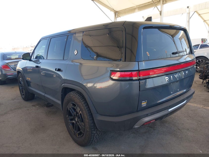 2023 Rivian R1s VIN 7PDSGABA6PN013227 IAAI salvage auction — ALL OVER, Salvage (California), sold $30,000 on 2026-08-10 (photo 3)