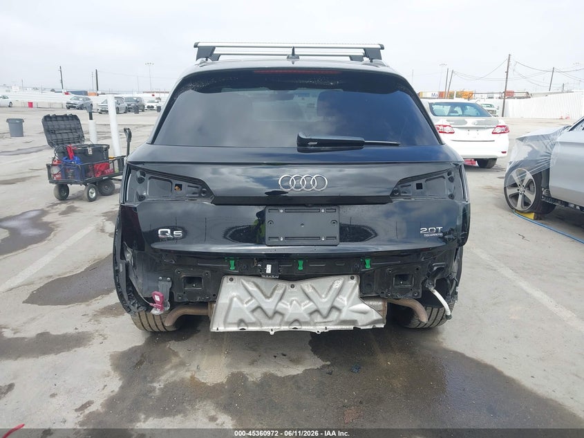 2018 Audi Q5 VIN WA1BNAFYXJ2214734 IAAI salvage auction — REAR END, Salvage (California), sold $9,700 on 2026-07-29 (photo 6)
