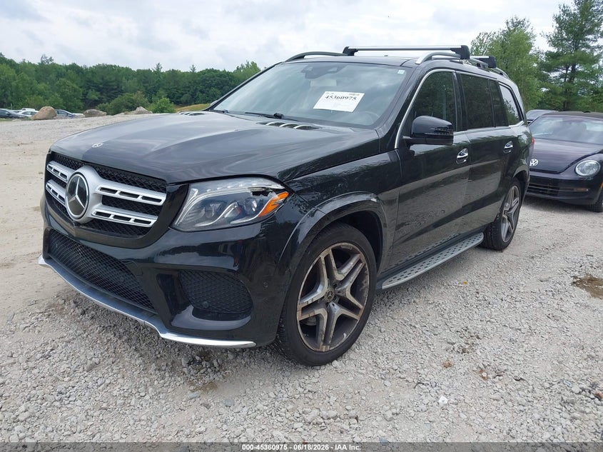 2018 Mercedes-benz Gls-klasse VIN 4JGDF7DE4JB130797 IAAI salvage auction — LEFT FRONT, Salvage (Massachusetts), sold $13,000 on 2026-07-28 (photo 2)