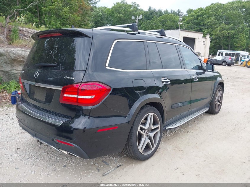 2018 Mercedes-benz Gls-klasse VIN 4JGDF7DE4JB130797 IAAI salvage auction — LEFT FRONT, Salvage (Massachusetts), sold $13,000 on 2026-07-28 (photo 4)