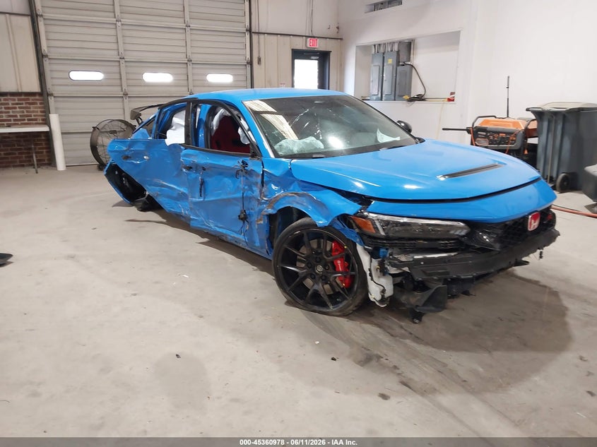 2025 Honda Civic type r VIN JHMFL5G45SX002391 — IAAI salvage auction photo