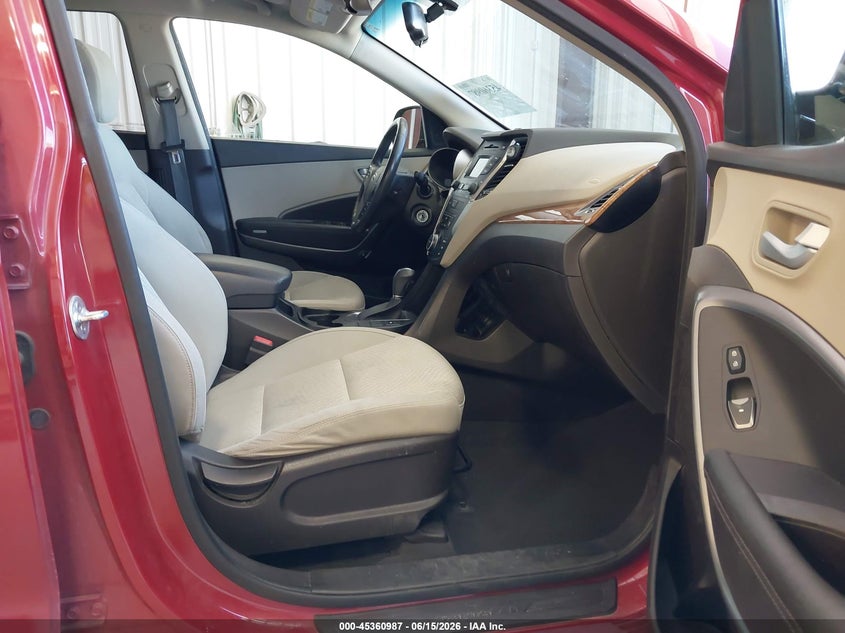 2014 Hyundai Santa fe VIN KM8SMDHF9EU044359 IAAI salvage auction — REAR END, Salvage (Utah), sold $1,250 on 2026-07-13 (photo 5)
