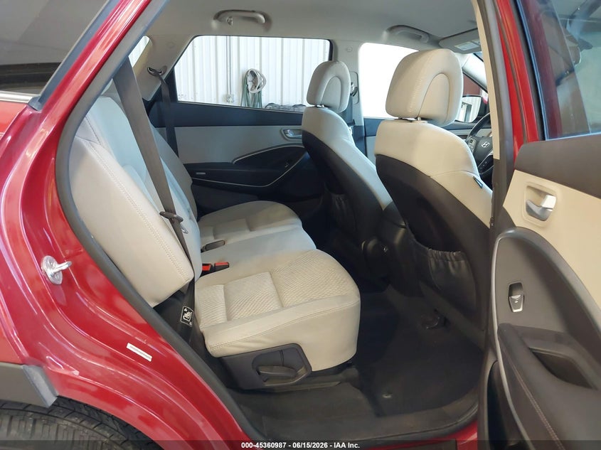 2014 Hyundai Santa fe VIN KM8SMDHF9EU044359 IAAI salvage auction — REAR END, Salvage (Utah), sold $1,250 on 2026-07-13 (photo 8)