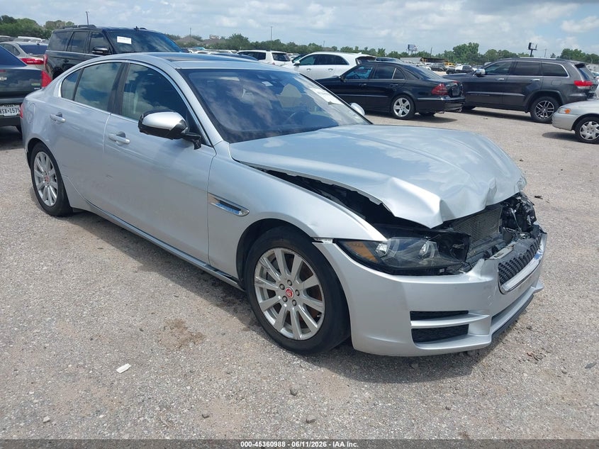 2019 Jaguar Xe VIN SAJAR4FX8KCP49654 IAAI salvage auction — FRONT END, Original (Texas), sold $1,050 on 2026-07-15 (photo 1)