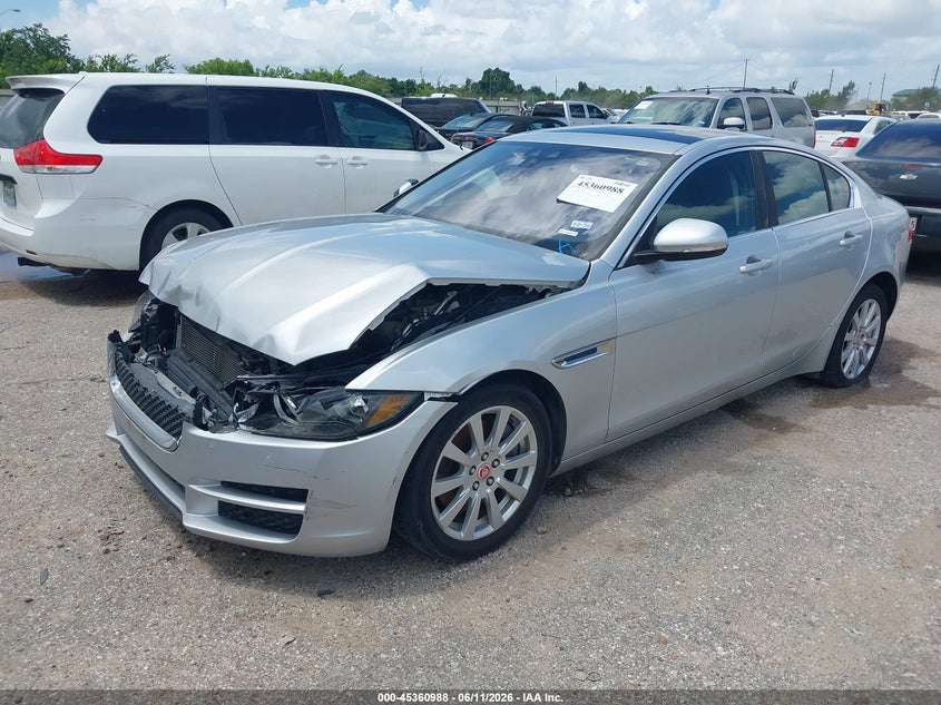 2019 Jaguar Xe VIN SAJAR4FX8KCP49654 IAAI salvage auction — FRONT END, Original (Texas), sold $1,050 on 2026-07-15 (photo 2)