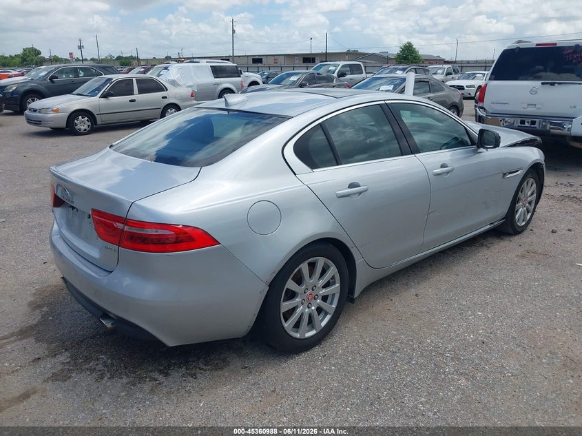 2019 Jaguar Xe VIN SAJAR4FX8KCP49654 IAAI salvage auction — FRONT END, Original (Texas), sold $1,050 on 2026-07-15 (photo 4)