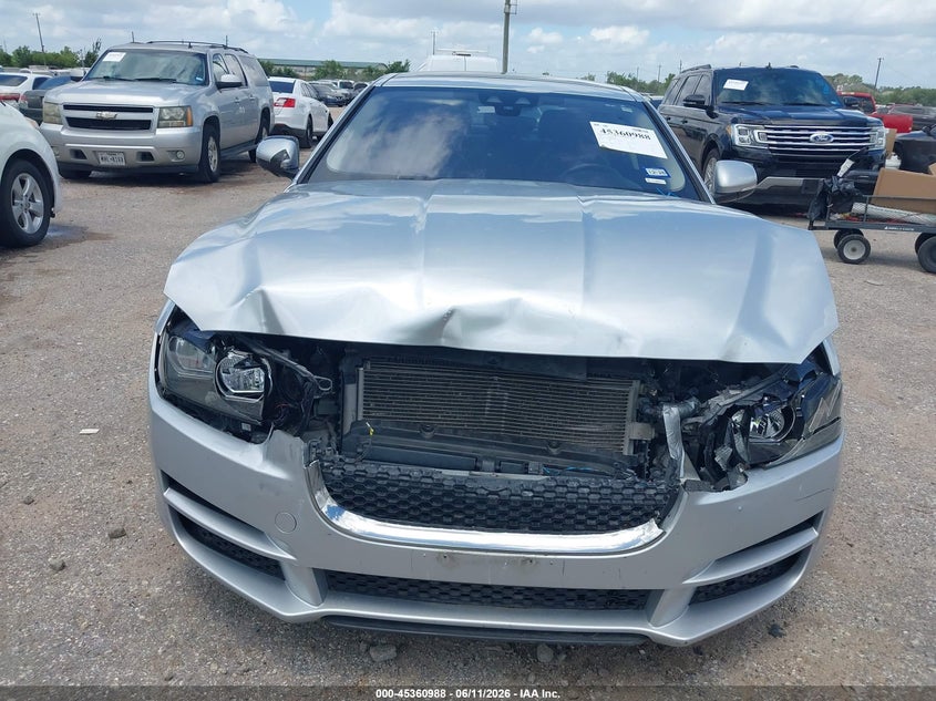 2019 Jaguar Xe VIN SAJAR4FX8KCP49654 IAAI salvage auction — FRONT END, Original (Texas), sold $1,050 on 2026-07-15 (photo 6)