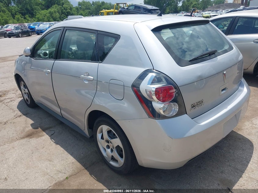 2010 Pontiac Vibe VIN 5Y2SP6E84AZ407578 IAAI salvage auction — FRONT END, Salvage (Kansas), sold $550 on 2026-07-12 (photo 3)