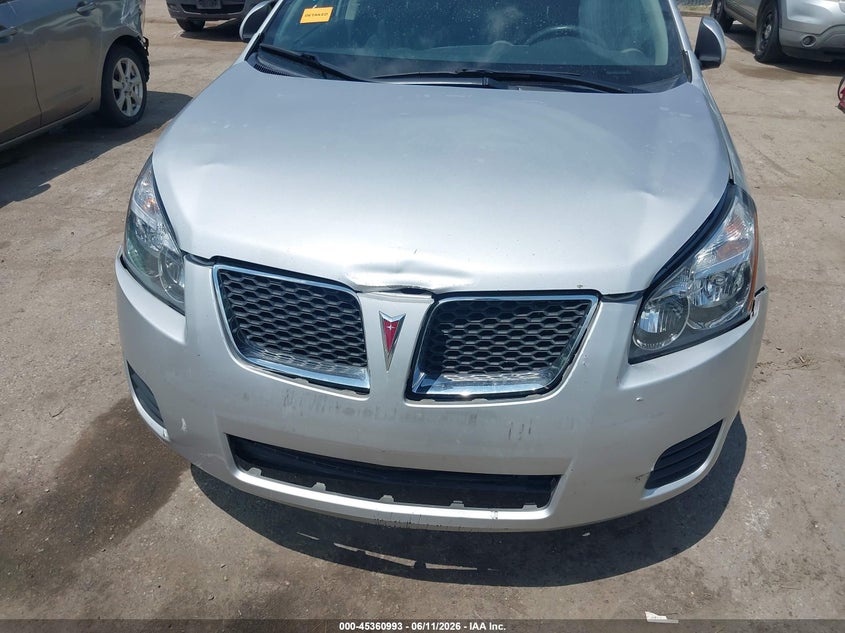 2010 Pontiac Vibe VIN 5Y2SP6E84AZ407578 IAAI salvage auction — FRONT END, Salvage (Kansas), sold $550 on 2026-07-12 (photo 6)
