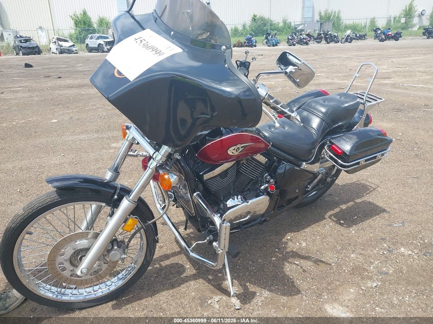 2002 Kawasaki Vn800 VIN JKBVNCA142B508422 IAAI salvage auction — FRONT END, Clear (Michigan), sold $150 on 2026-07-14 (photo 2)