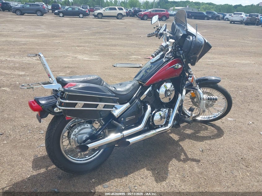 2002 Kawasaki Vn800 VIN JKBVNCA142B508422 IAAI salvage auction — FRONT END, Clear (Michigan), sold $150 on 2026-07-14 (photo 4)