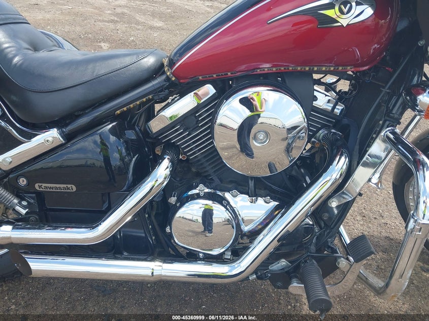 2002 Kawasaki Vn800 VIN JKBVNCA142B508422 IAAI salvage auction — FRONT END, Clear (Michigan), sold $150 on 2026-07-14 (photo 8)