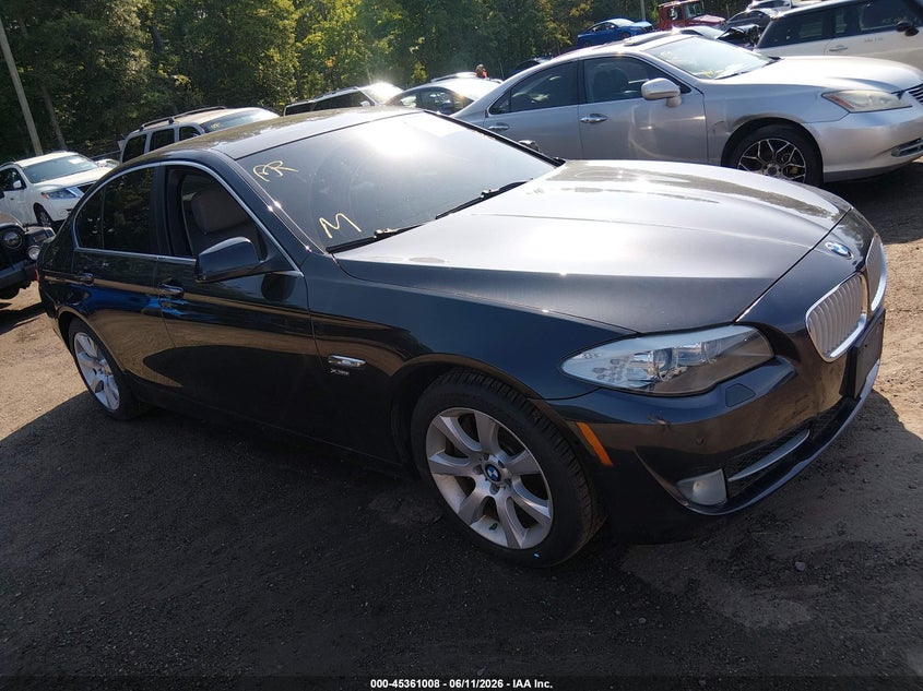 2011 BMW 5er VIN WBAFU9C59BC786583 IAAI salvage auction — NORMAL WEAR, Clear (Maryland), sold $525 on 2026-07-22 (photo 1)