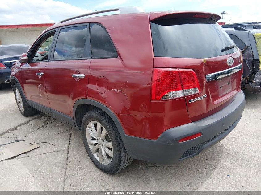 2011 Kia Sorento VIN 5XYKU3A12BG009091 IAAI salvage auction — NORMAL WEAR, Clear (Georgia), sold $700 on 2026-07-20 (photo 3)