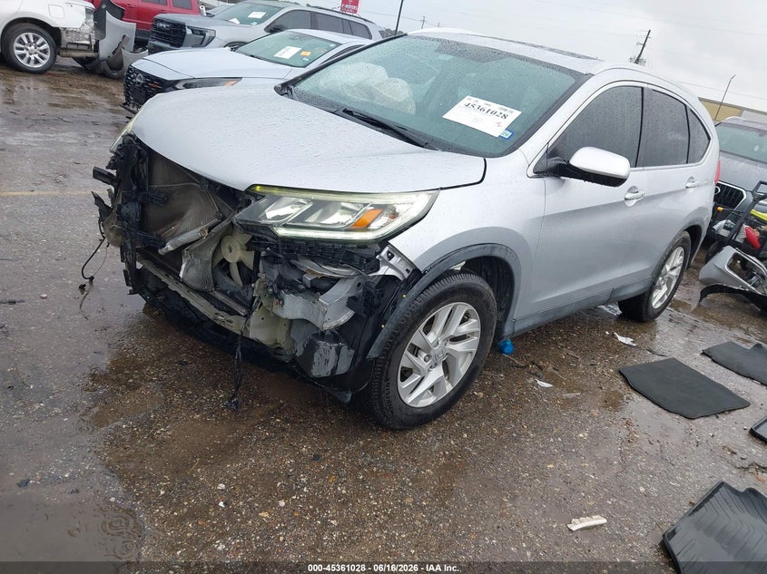 2016 Honda Cr-v VIN 2HKRM3H78GH555130 IAAI salvage auction — FRONT END, Salvage Title, sold $2,600 on 2026-08-20 (photo 2)