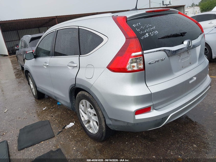 2016 Honda Cr-v VIN 2HKRM3H78GH555130 IAAI salvage auction — FRONT END, Salvage Title, sold $2,600 on 2026-08-20 (photo 3)