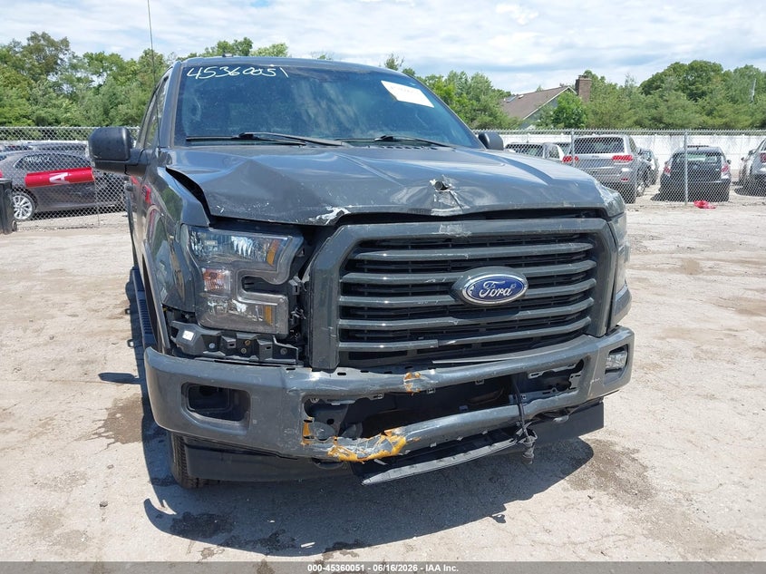 2017 Ford F-150 VIN 1FTEW1EF6HFA16770 IAAI salvage auction — FRONT END, Clear (Indiana), sold $5,400 on 2026-07-24 (photo 6)