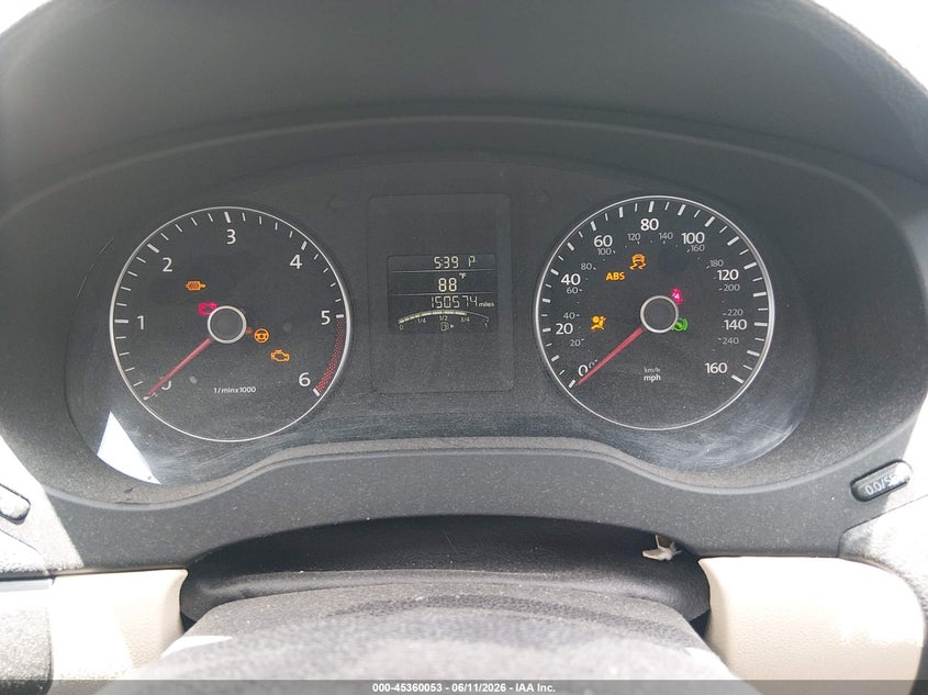 2013 Volkswagen Jetta VIN 3VWLL7AJ0DM231047 IAAI salvage auction — FRONT END, Original (Texas), sold $1,050 on 2026-08-14 (photo 7)