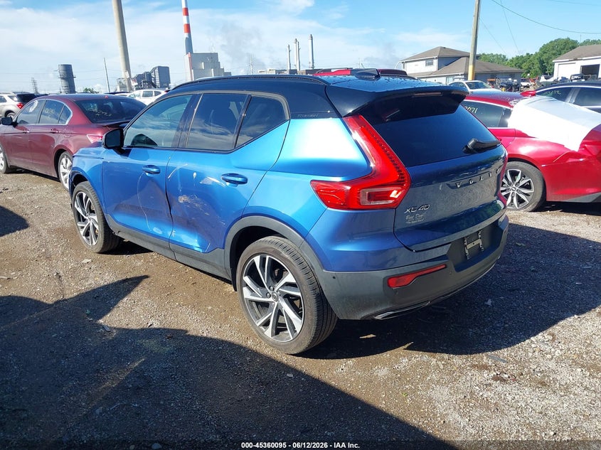 2019 Volvo Xc40 VIN YV4162XZ1K2009006 IAAI salvage auction — FRONT END, Salvage (Indiana), sold $8,125 on 2026-07-15 (photo 3)