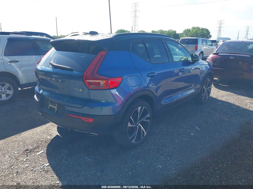 2019 Volvo Xc40 VIN YV4162XZ1K2009006 IAAI salvage auction — FRONT END, Salvage (Indiana), sold $8,125 on 2026-07-15 (photo 4)