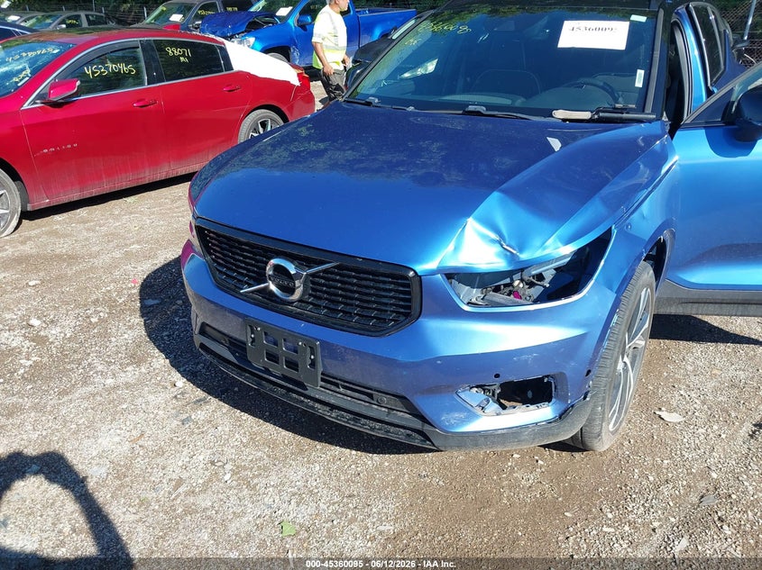 2019 Volvo Xc40 VIN YV4162XZ1K2009006 IAAI salvage auction — FRONT END, Salvage (Indiana), sold $8,125 on 2026-07-15 (photo 6)