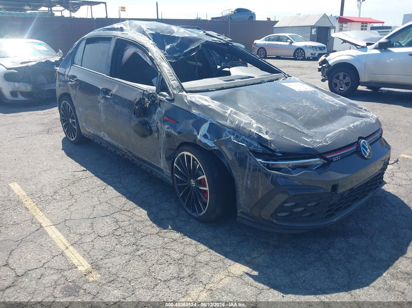 2023 Volkswagen Golf gti VIN WVW8A7CD1PW206085 IAAI salvage auction — ROLLOVER, Salvage Title, sold $2,950 on 2026-07-20 (photo 6)